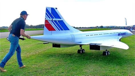 149 Kg Gigantic Rc Concorde Largest Turbine Model Jet In Scale 16