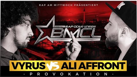 Bmcl Provokation Vyrus Vs Ali Affront Am Live In Berlin