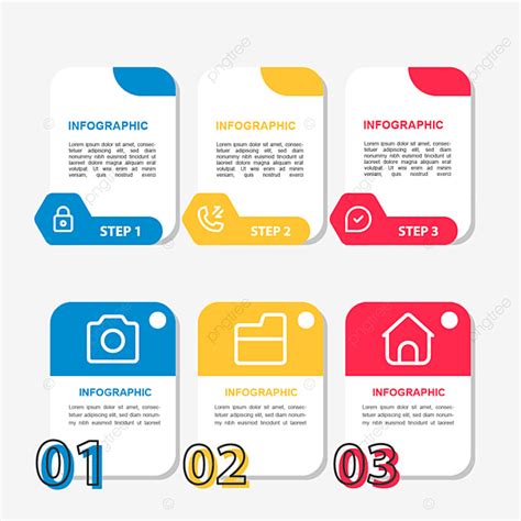 Steps Infographic Vector Hd Png Images Infographic Elements Template