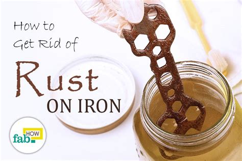 How To Remove Rust From Iron Tools Using Home Remedies Fab How