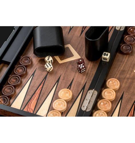 Jeu de backgammon fermeture magnétique