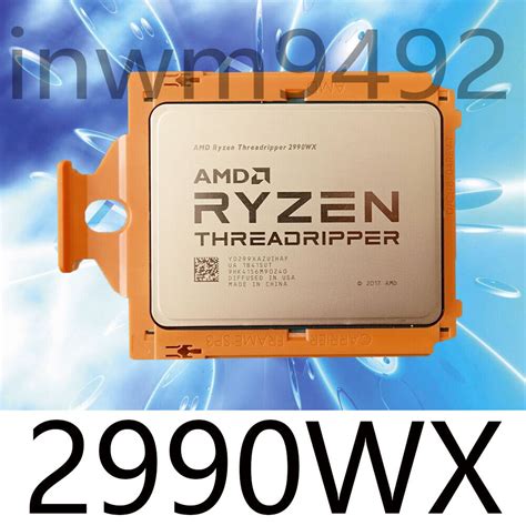 Amd Ryzen Threadripper Wx Core Threads Ghz W Str Cpu