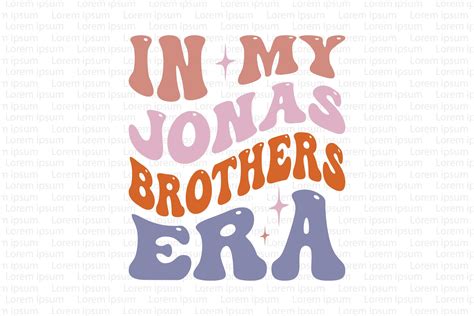 In My Jonas Brothers Era Graphic by SgTee · Creative Fabrica