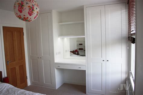 9 Fitted Wardrobes with Dressing Table Ideas | JV Carpentry