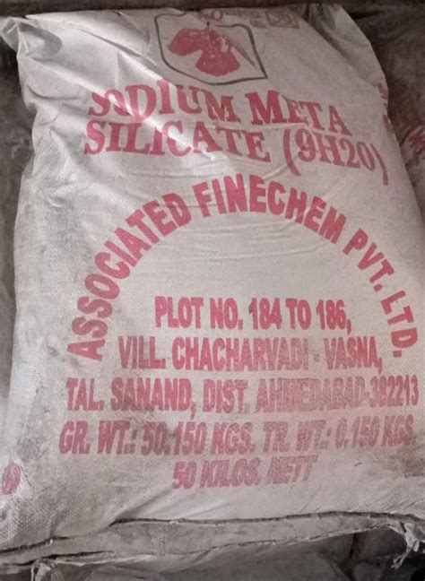 Sodium Metasilicate Powder At Rs Kilogram In Ahmedabad Id