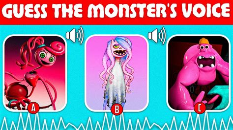 Guess The MONSTER S VOICE 18 GARTEN OF BANBAN 4 MARIE PAYNE MR