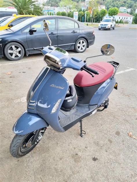 Kuba bluebird Atlantis Mavi 80cc fabrika çıkışı 50 Motosiklet