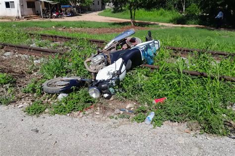 Ebrio Motociclista Sufre Graves Lesiones Faciales Al Derrapar Sobre