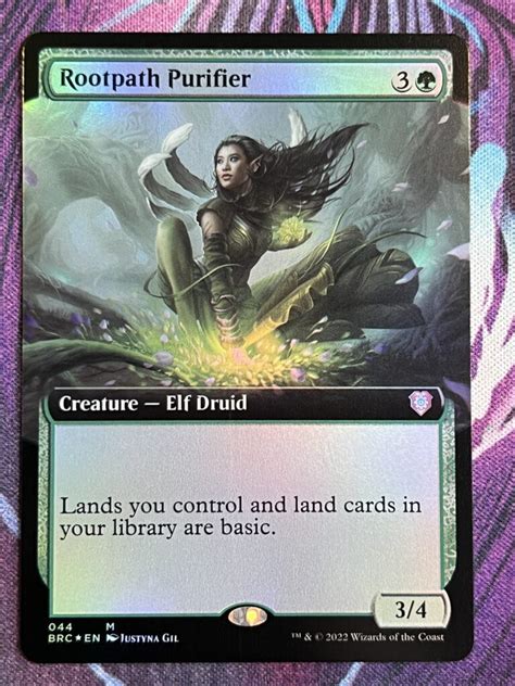 Rootpath Purifier Brc Full Art Foil Bootleg Mage