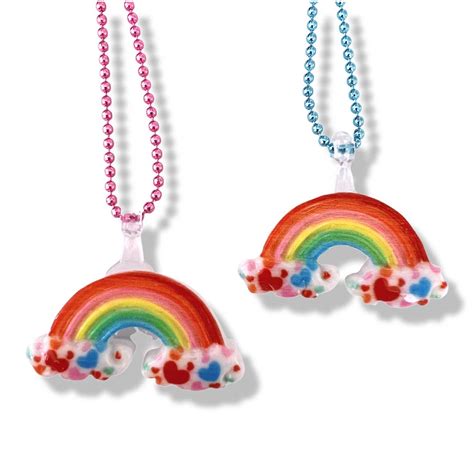 Pop Cutie Gacha Rainbow Kids Necklace Flying Pig Toys