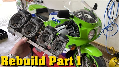 Kawasaki ZXR 750 H1 Strip Down Detailed Engine Rebuild Part 1 YouTube