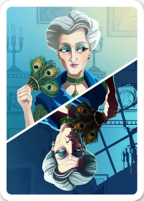 Mrs Peacock Illustration Clue Games Classic Games