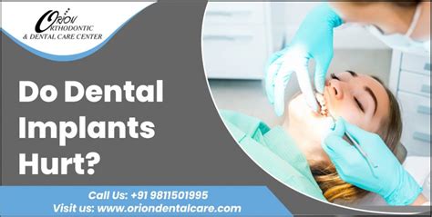 Do Dental Implants Hurt