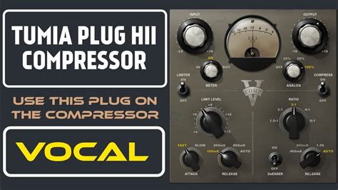 Tumia V Compressor Kunyosha Vocal Yako Hii Compressor Ipo Vizuri Zaidi