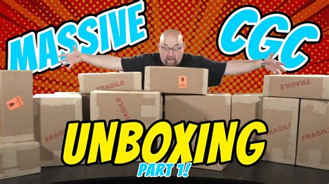 Massive CGC Comic Unboxing Part 1 YouTube