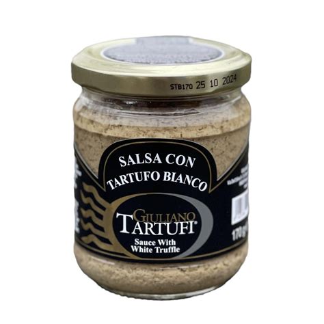 Sauces Giuliano Tartufi Sauce à la truffe blanche 80gr Schilliger