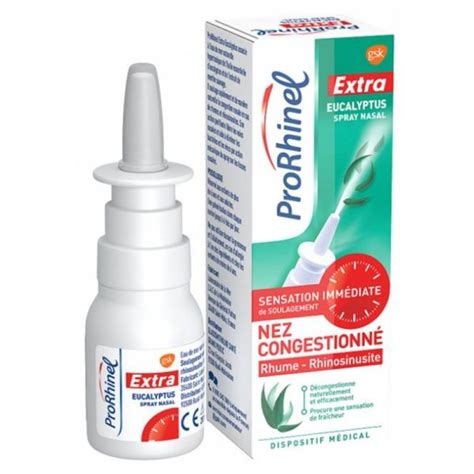 Extra Eucalyptus Nez congestionné Spray Nasal 20ml