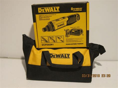 Dewalt Dcf682n1 8v Max Lith Ion Cordless Gyroscopic Screwdriver Kit