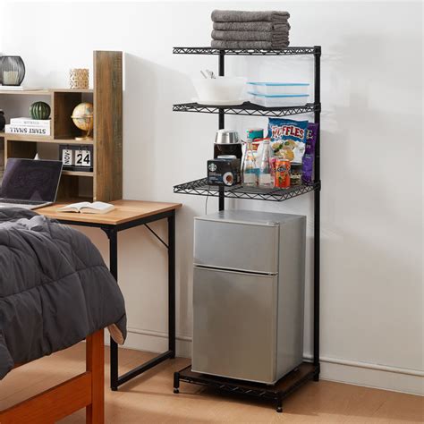 Dormco Suprima Floating Shelf Mini Fridge Stand Wayfair