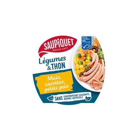 Légumes et thon Saupiquet 160g Cdiscount Au quotidien