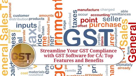 Streamline Your Gst Compliance With Gst Software For Ca Top Features And Benefits Marg Erp Blog