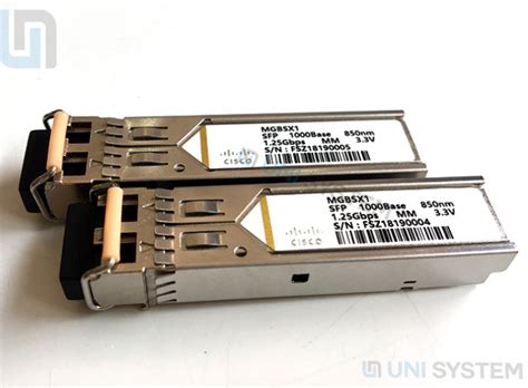 Cisco Mgbsx Gigabit Ethernet Sx Mini Gbic Sfp Transceiver