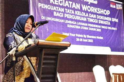 Lldikti Wilayah I Gelar Workshop Penguatan Tata Kelola Dan Dokumen Spmi