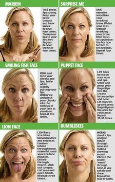 Facial Exercises For Bells Palsy Pictures - Exercise Poster