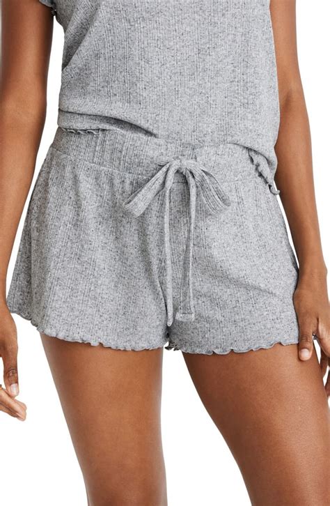 Madewell Ruffle Pajama Shorts Nordstrom Pajama Shorts Fashion