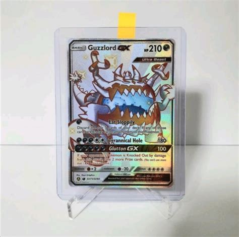 Pokémon Card Eng Guzzlord GX SV71 SV94 Hidden Fates Hobbies