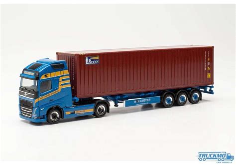 Herpa Kollmeyer Beacon Volvo FH Globetrotter XL Containersattelzug