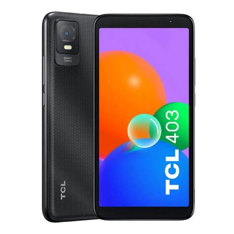 Celular Tcl Gb Ram Gb Negro Con Cargador