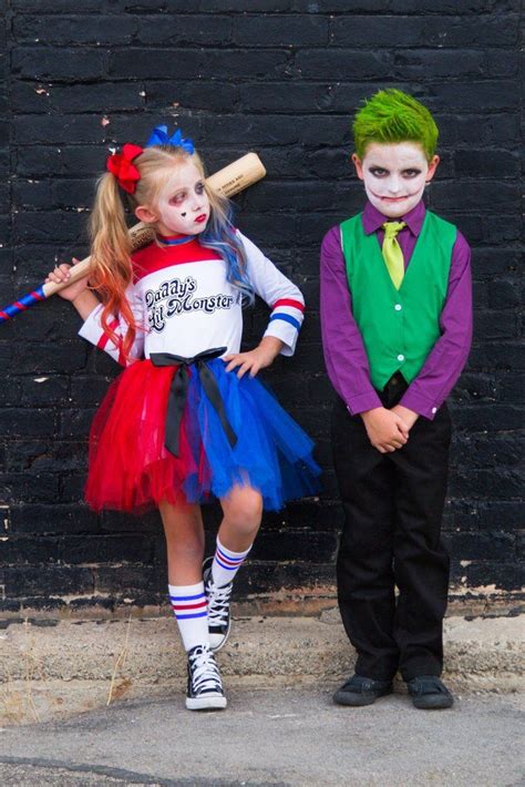 Disfraz De Harley Quinn Casero Para Niña Actividad del Niño