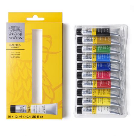 Winsor Newton Galeria Acrylic Starter Set Acrylic Sets Ponto Das