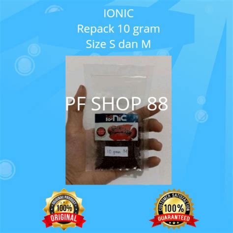 Jual Pelet Ionic Pakan Ikan Louhan Original Thailand Repack Gram