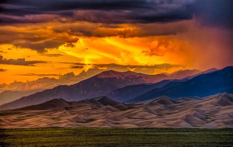 Sand Dunes Sunset William Horton Photography