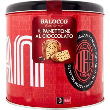 Panettone Al Cioccolato Milan Inter Balocco Coop Shop