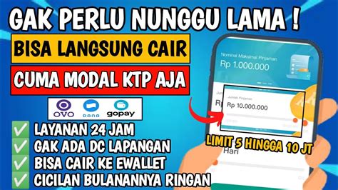 PINJOL LEGAL TANPA VERIFIKASI WAJAH PINJAMAN ONLINE LANGSUNG CAIR