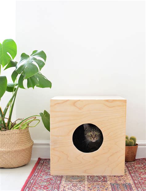 30 Diy Cat House Plans For Outdoor And Indoor Blitsy