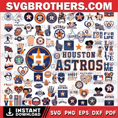 88 Files Houston Astros Team Bundles Svg Houston Astros Svg Mlb Team Svg Mlb Svg Png Dxf