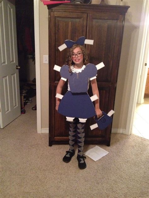 Paper Doll Halloween Costume Original Idea From Doll