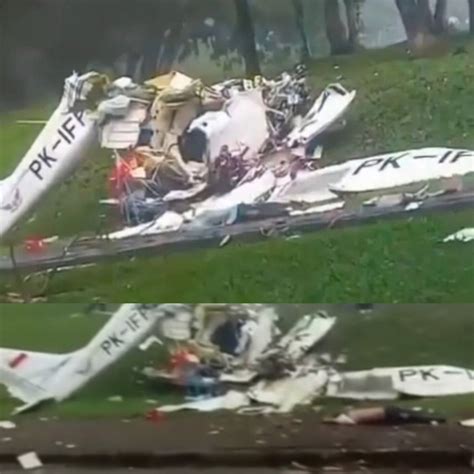 Terungkap Identitas Korban Hingga Kronologi Jatuhnya Pesawat Cessna 172