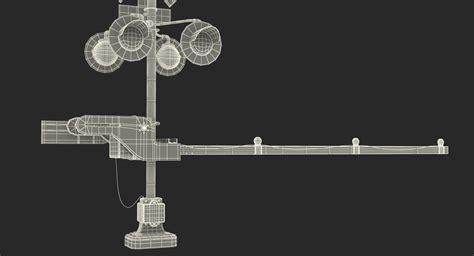 Railroad Crossing Gate 3D Model $29 - .3ds .blend .c4d .fbx .ma .obj ...