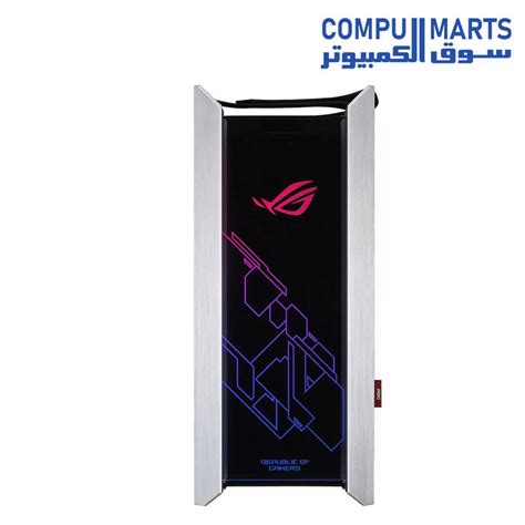 كيس Asus Rog Strix Helios White Edition متوافقة مع اللوحات الرئيسية At