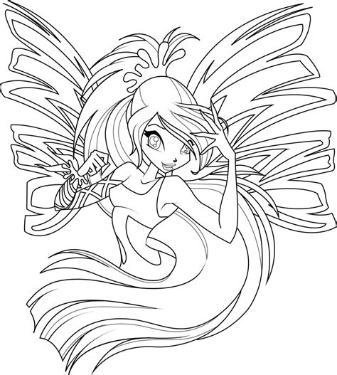 Desenhos Do Winx Club Para Colorir