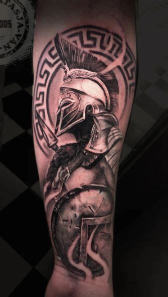 Spartan Warrior Tattoo Designs