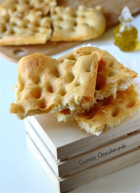 Focaccia Genovese La Ricetta Originale Ligure Cucinare Chiacchierando