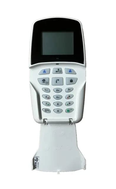 Risco Lightsys Lcd Keypad With Proximity Reader Rp Kpp New