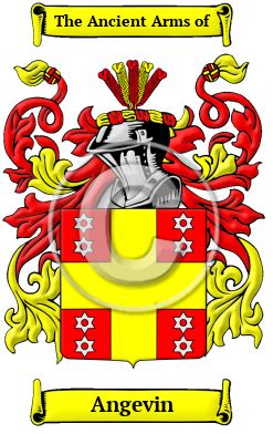 Angevin Name Meaning, Family History, Family Crest & Coats of Arms, French