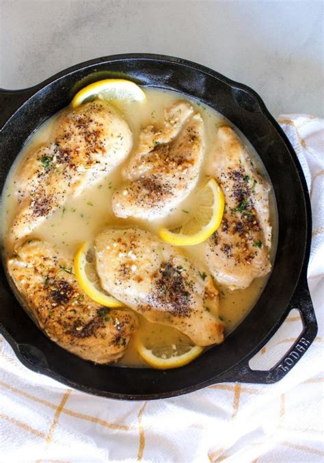 Creamy Lemon Garlic Chicken The Whole Cook